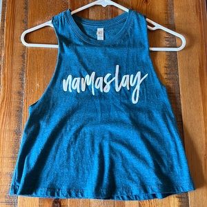 Namaslay Muscle Tank Crop